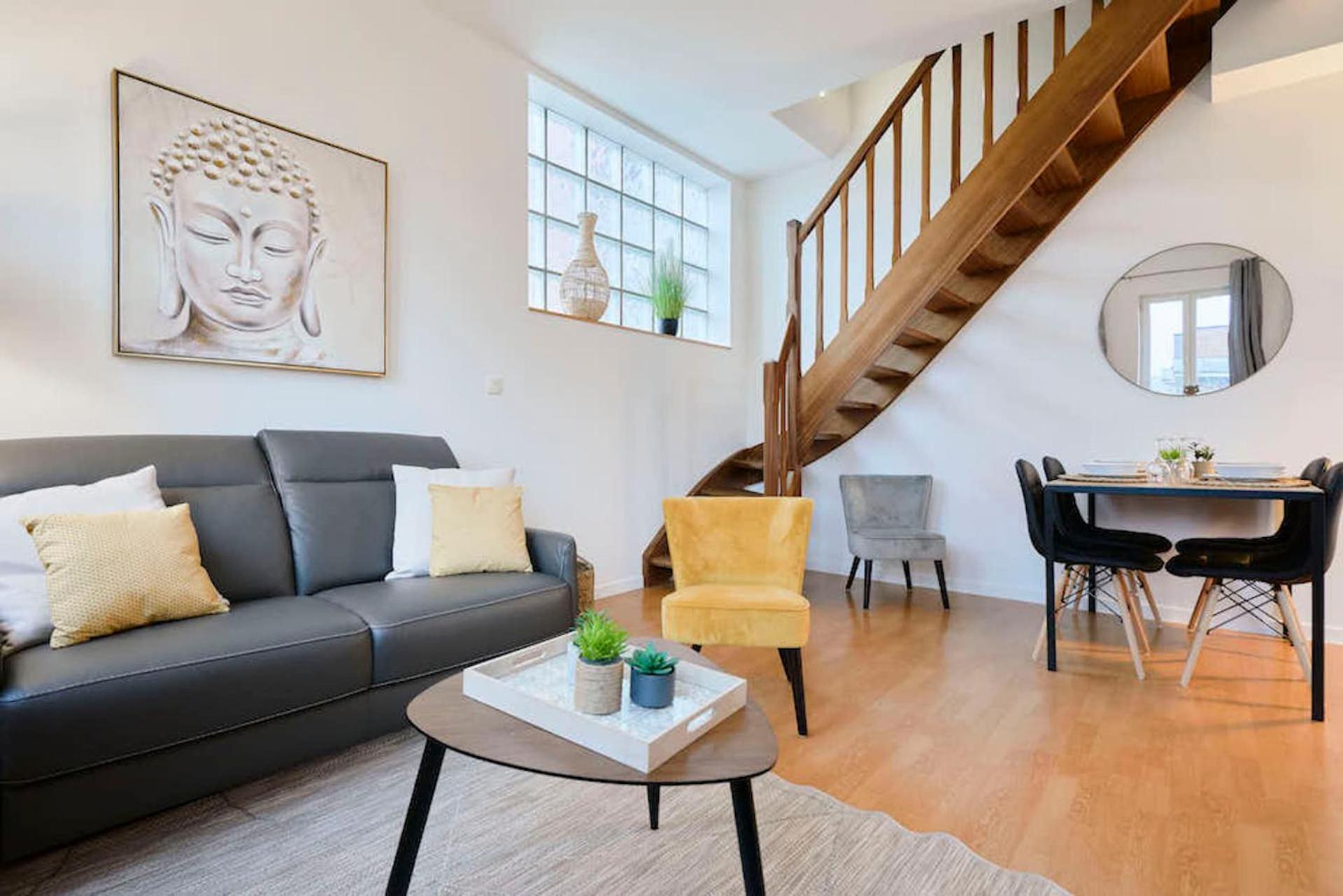 Locationstourcoing - Le Duplex Leilighet Eksteriør bilde
