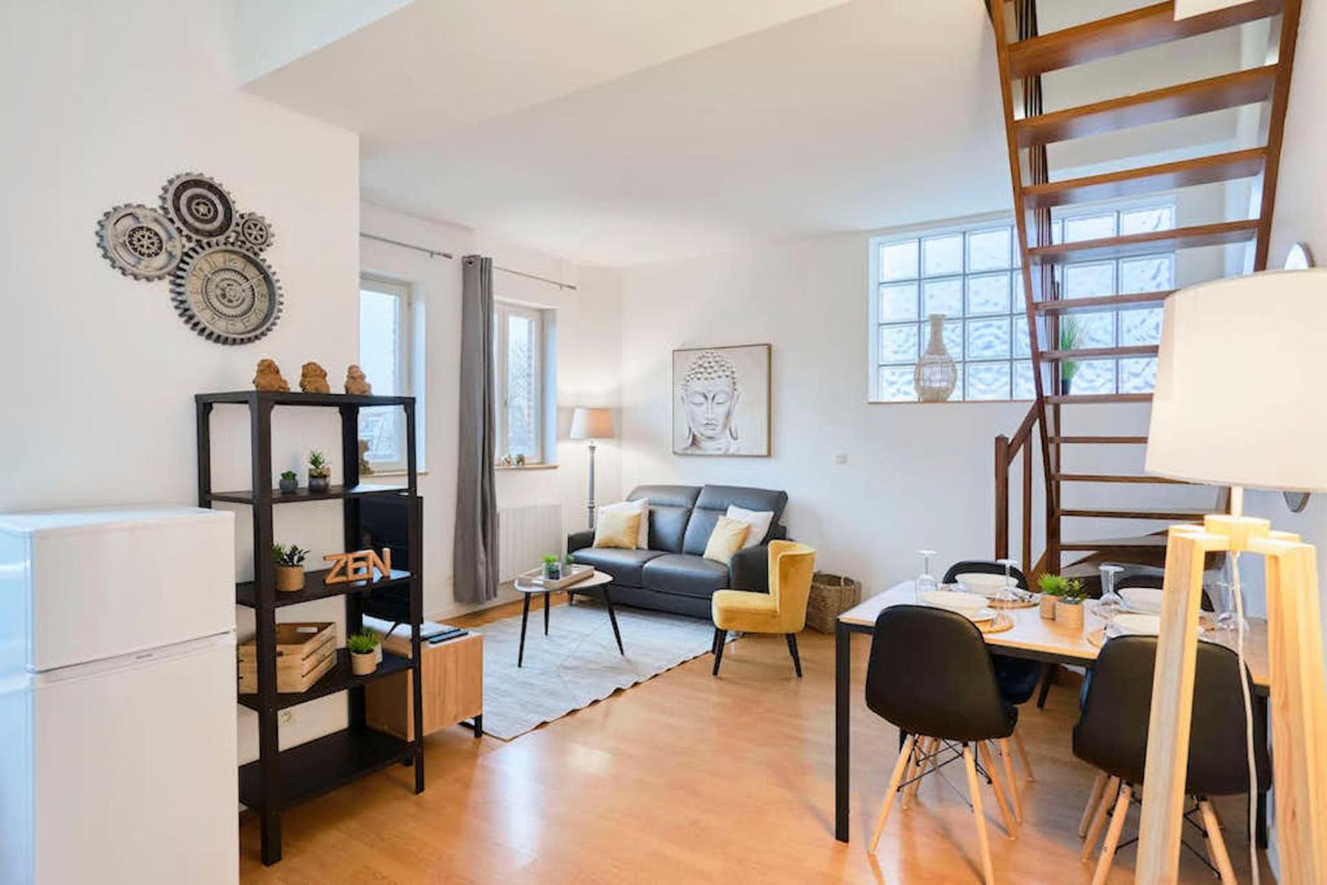 Locationstourcoing - Le Duplex Leilighet Eksteriør bilde