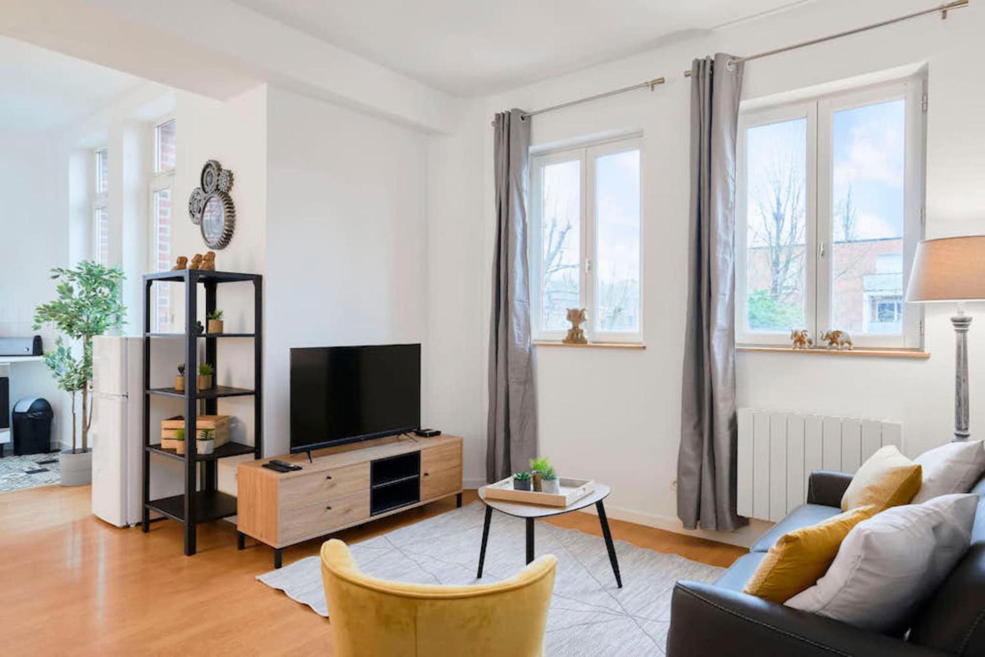 Locationstourcoing - Le Duplex Leilighet Eksteriør bilde